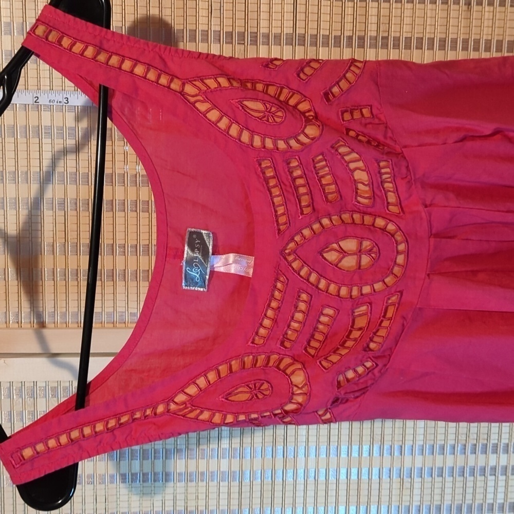 Lipsy pink dress mini SZ 8 EUC - Picture 2 of 4